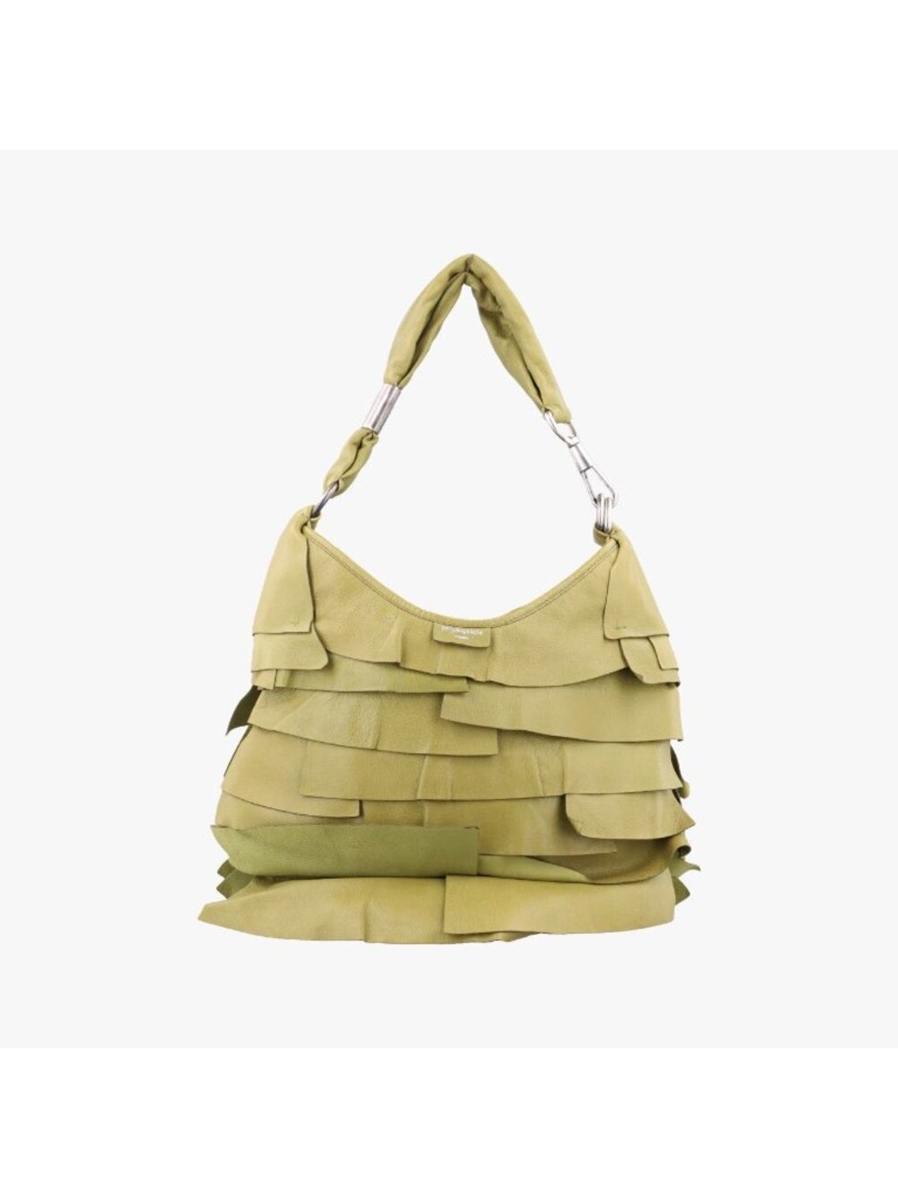 Saint Laurent Mombasa Green Leather